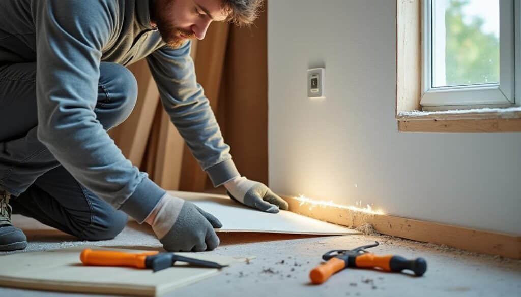 Quelles astuces pour poser de l’isolant sur un mur avec doublage placo ?