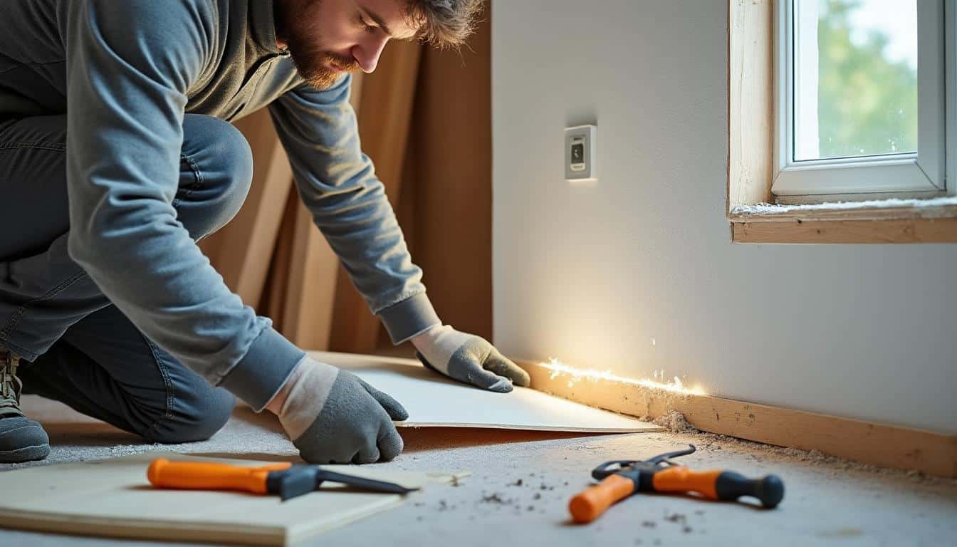 Quelles astuces pour poser de l’isolant sur un mur avec doublage placo ?