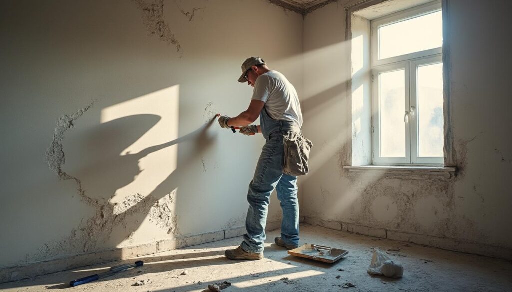 Tout savoir sur la reprise du mur avec enduit lors d’une rénovation intérieure