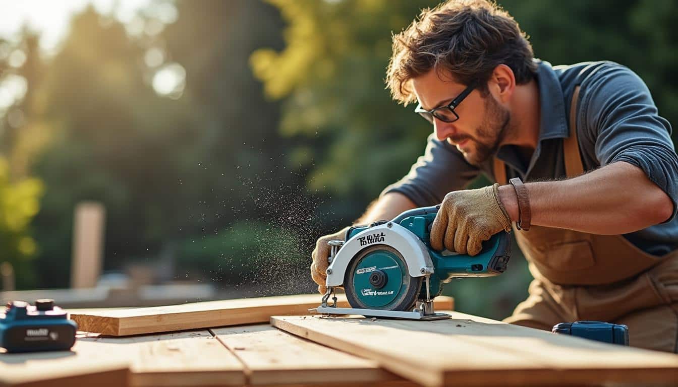 Illustration: Découvrez les atouts de la scie sauteuse Makita 18V pour vos travaux mobiles