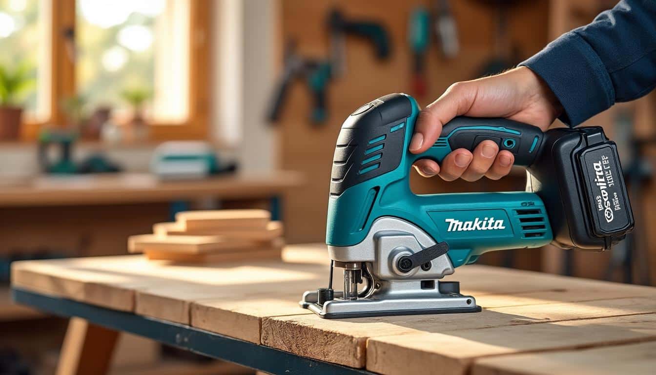 Illustration: Les caractéristiques techniques qui font la force de la scie sauteuse Makita 18V