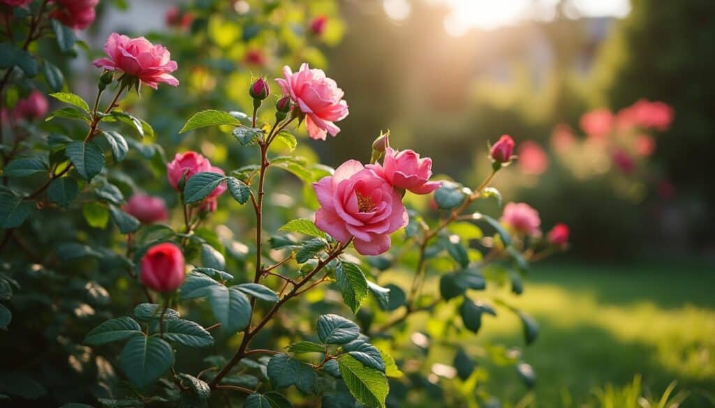Quelle exposition lumineuse choisir pour un rosier bien entretenu dans votre jardin maison
