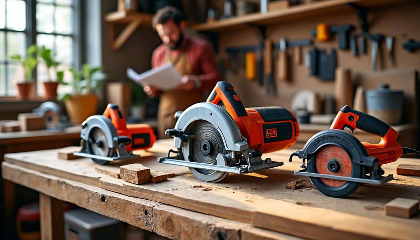 Illustration: Les différents types de scies proposés par Black & Decker et leurs spécificités