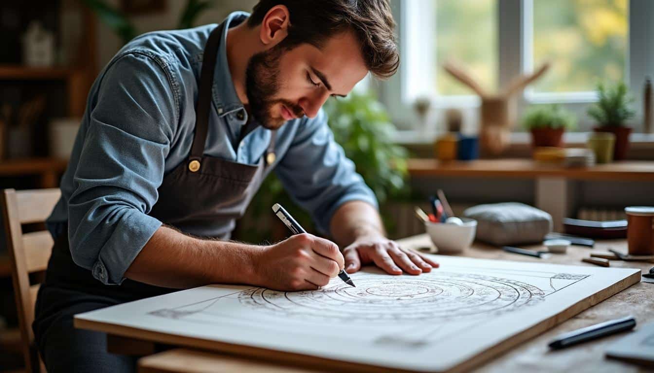 Illustration: Pourquoi une approche précise est nécessaire pour couper du mélaminé à la scie manuelle