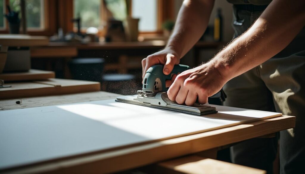 Couper du mélaminé à la scie manuelle : guide pour une coupe nette