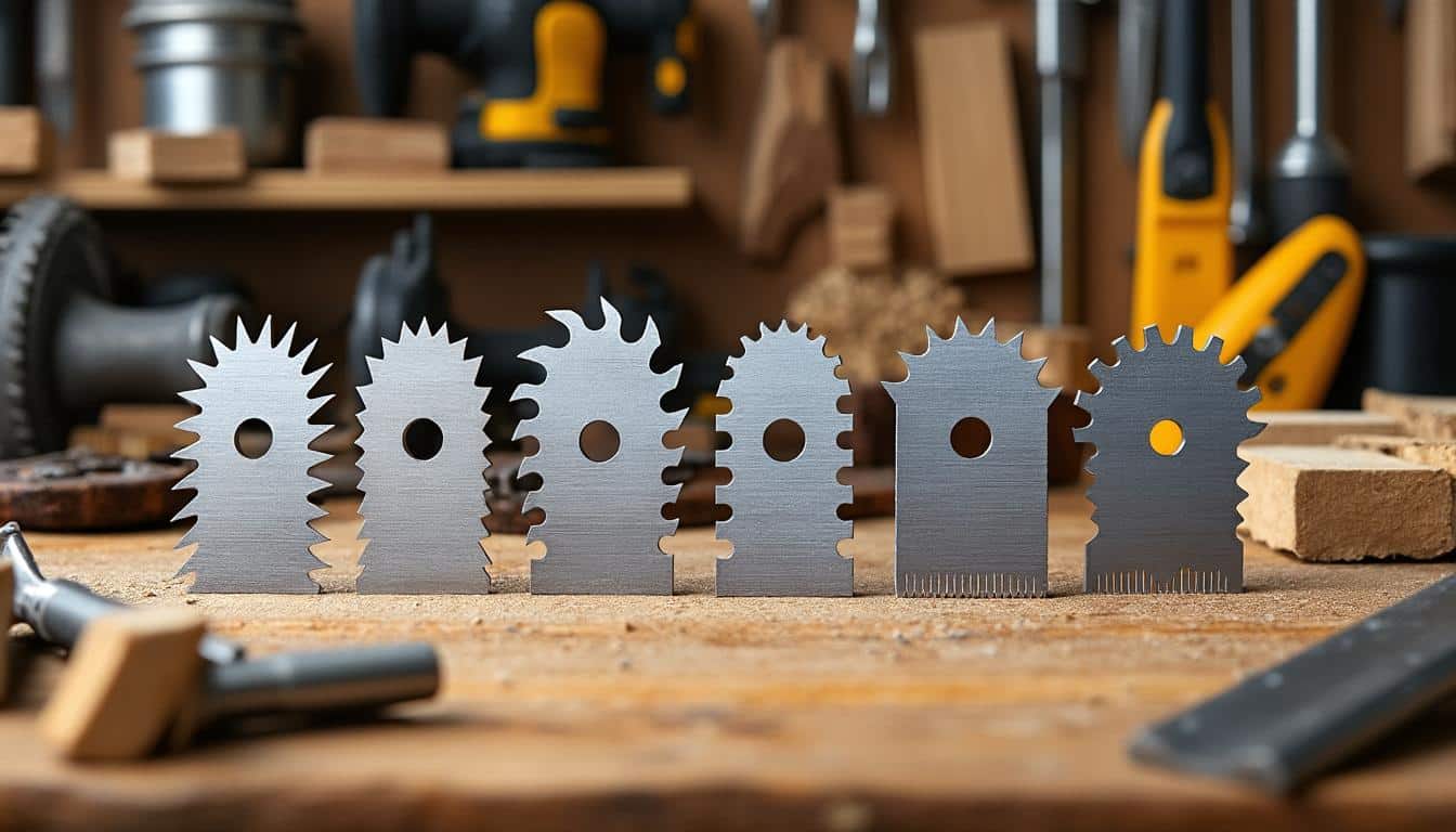 Illustration: Comment reconnaître les différents types de lames pour la scie sauteuse Dewalt