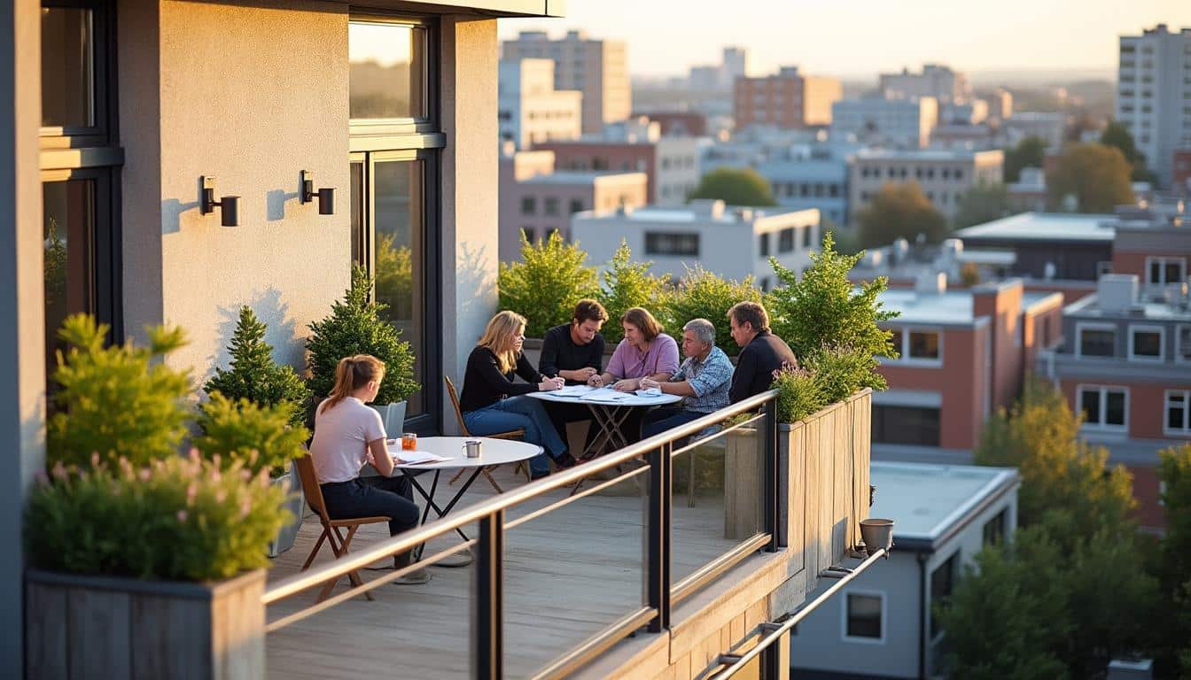 Illustration: Comprendre la notion de toiture terrasse dans le cadre d’une copropriété