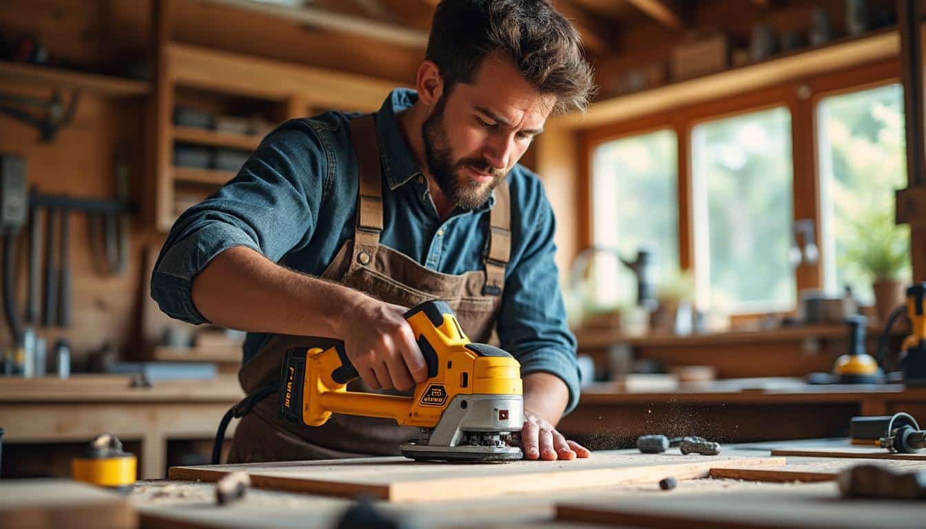 Illustration: Pourquoi opter pour une scie Dewalt à onglet dans vos travaux de coupe précis ?