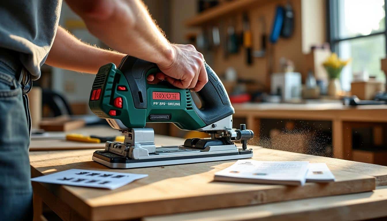 Illustration: Découvrir les spécificités techniques de la scie sauteuse Bosch PST 900