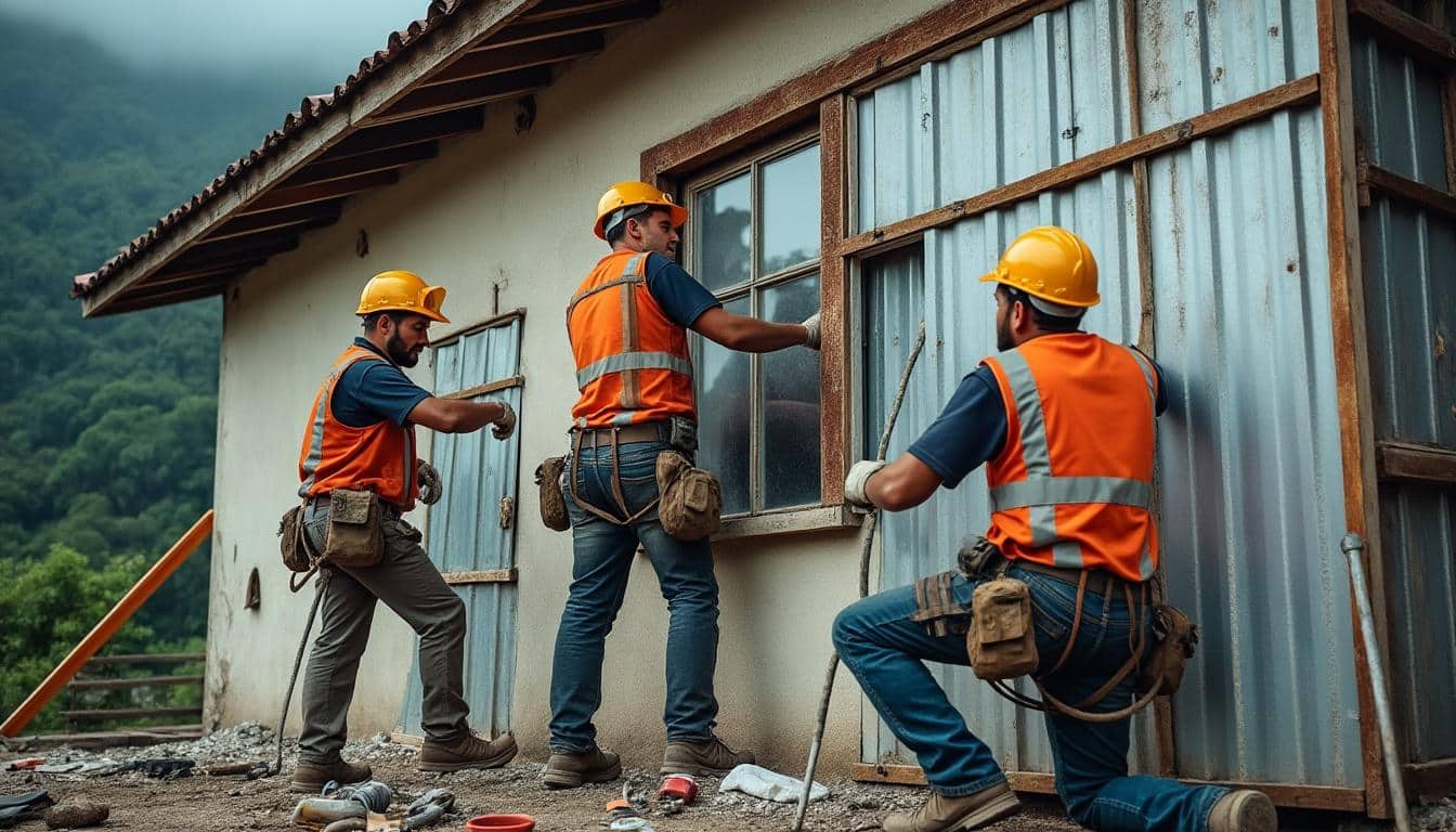 Échafaudage de toiture : guide complet pour un travail sécurisé