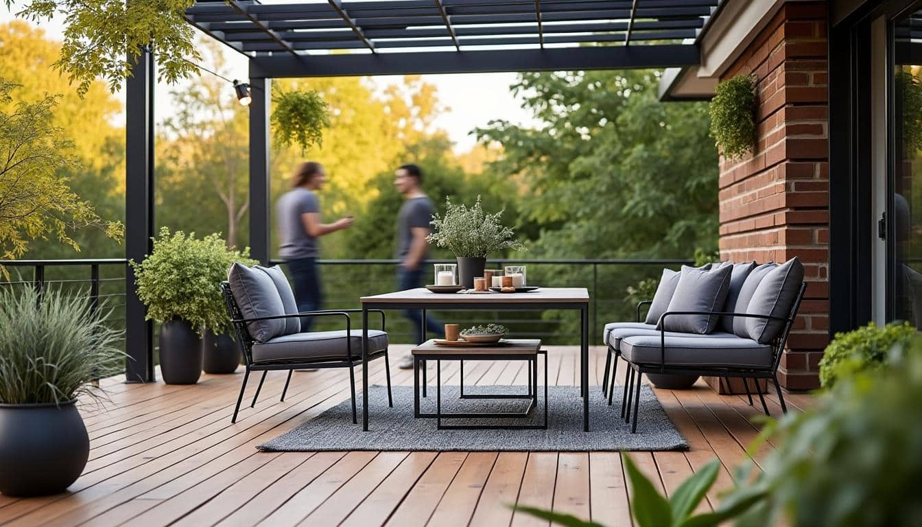 Illustration: Comprendre les fondamentaux d’un aménagement de terrasse au style contemporain