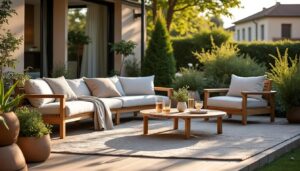 Moderne aménagement de terrasse : idées et matériaux essentiels