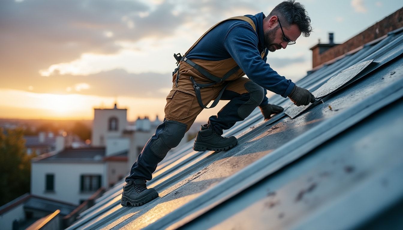 Illustration: Découvrir les spécificités d’une toiture en zinc avant d’isoler