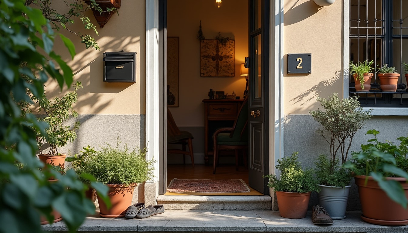 Illustration: Comprendre le rôle et l’importance de l’entrée d’une maison en extérieur