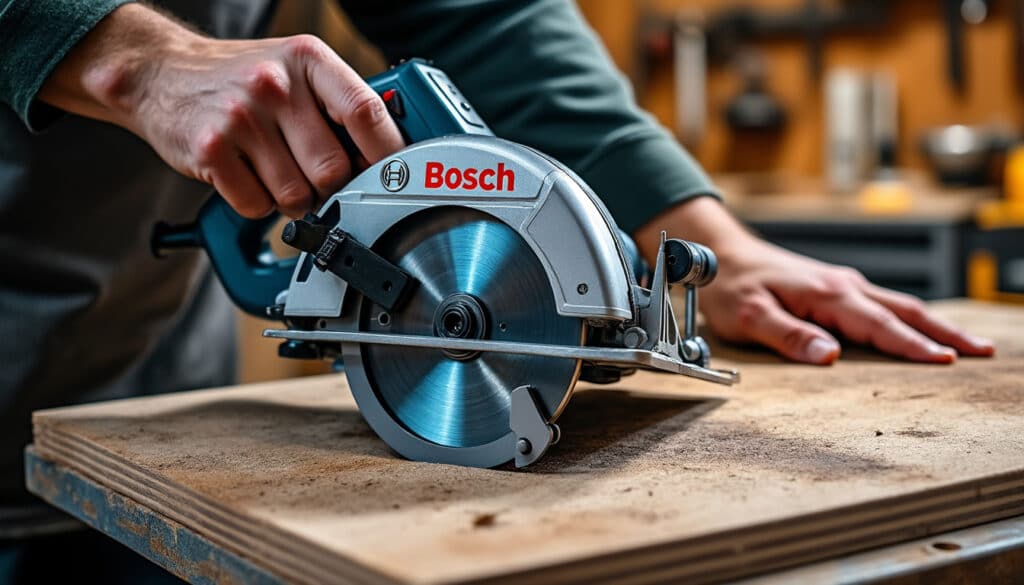 Lame de scie circulaire Bosch : guide pour un choix précis et durable