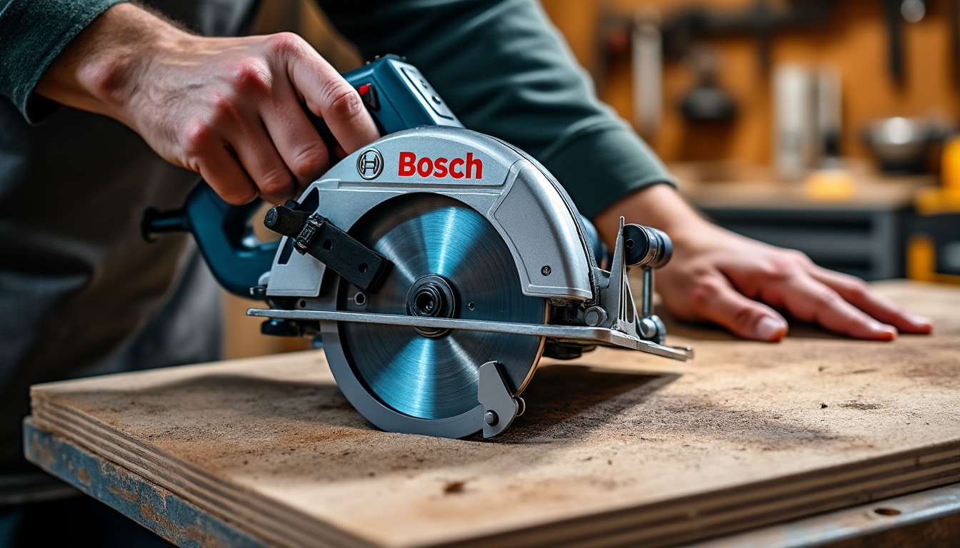 Lame de scie circulaire Bosch : guide pour un choix précis et durable
