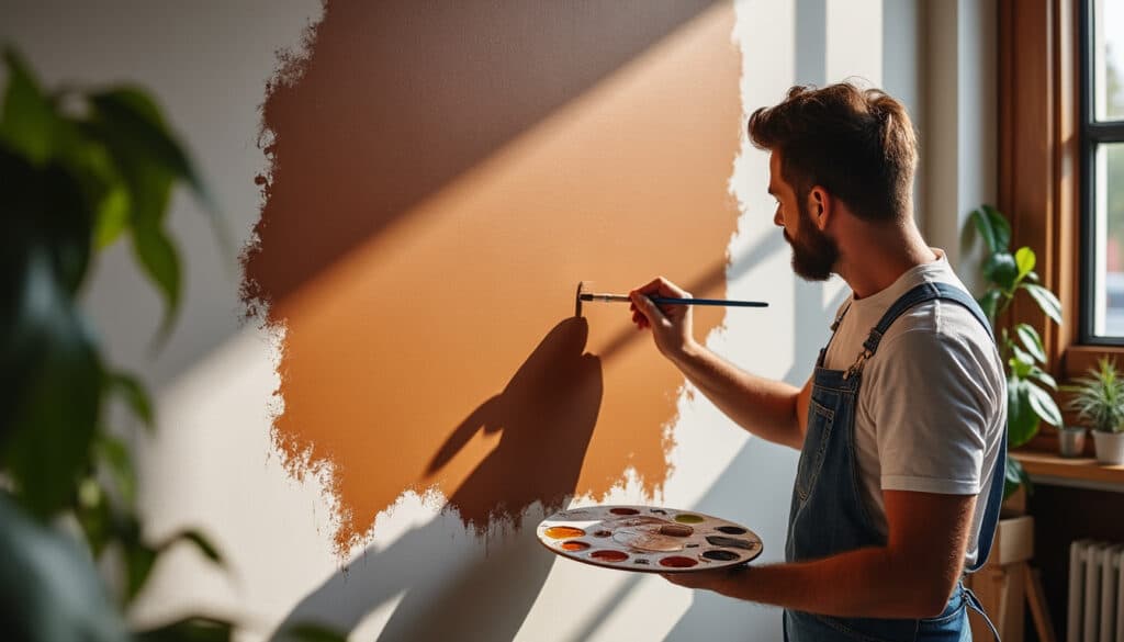 Peinture marron : guide complet pour choisir et appliquer la teinte idéale