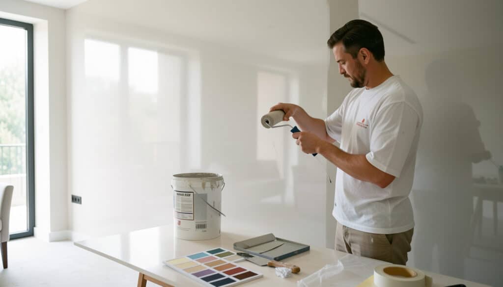 Peinture à effet miroir : usages, pose et choix