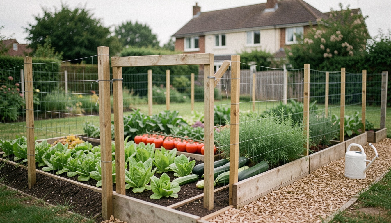 Quelle clôture choisir pour protéger son potager